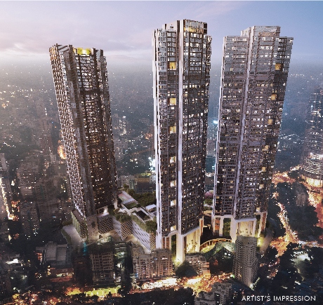 5 BHK + Pooja Room,Servant Room,Study Room,Extra Room Apartment For Sale in Rustomjee Crown