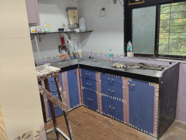 Kitchen, shree-samarth-krupa 1.5 Bedroom 700 Sq.Ft. Apartment In Nerul Navi Mumbai 8923158