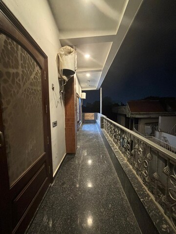 Balcony in 3.5 BHK Builder Floor at Ansal API Esencia, Sector 67 – for Rent