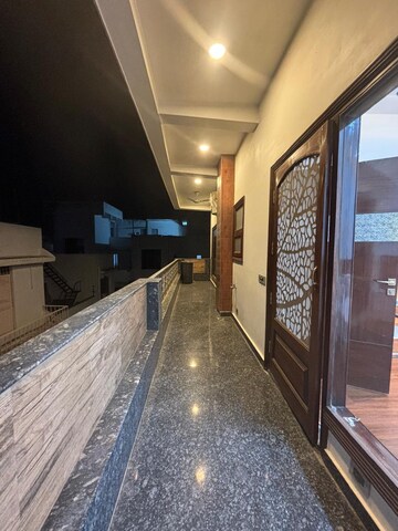Balcony in 3.5 BHK Builder Floor at Ansal API Esencia, Sector 67 – for Rent