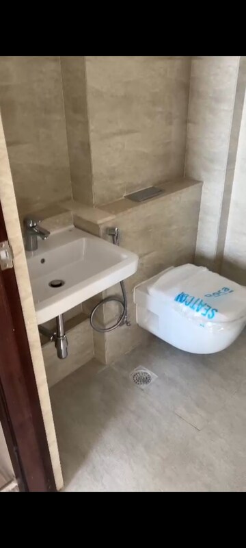 Bathroom in 3.5 BHK Apartment at Adani Ten BKC, Bandra East – for Rent
