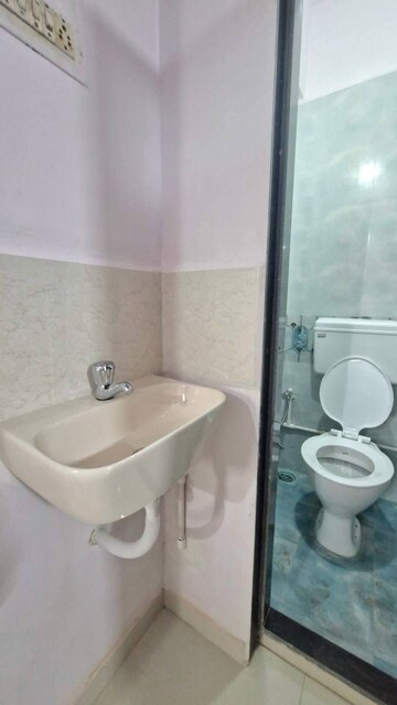 Bathroom in 1 RK Apartment at Radha Nagar, Kalyan West – for Rent