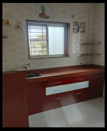 Kitchen in 3 BHK Apartment at NS Anand Shree Society, Walvekar Nagar – for Rent