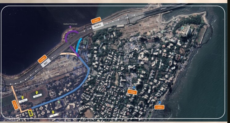 Exterior View, dlh-signature 5 Bedroom 3020 Sq.Ft. Builder Floor In Bandra West Mumbai 8923206