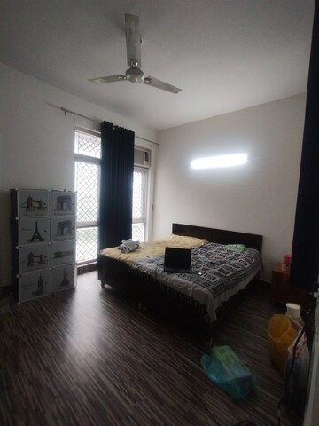 Living Room in 3 BHK Builder Floor at Ansal Sushant Lok I, Sector 43 – for Rent