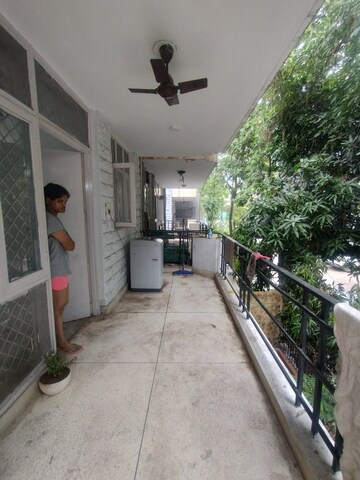 Balcony in 3 BHK Builder Floor at ROF Portico, Sector 43 – for Rent