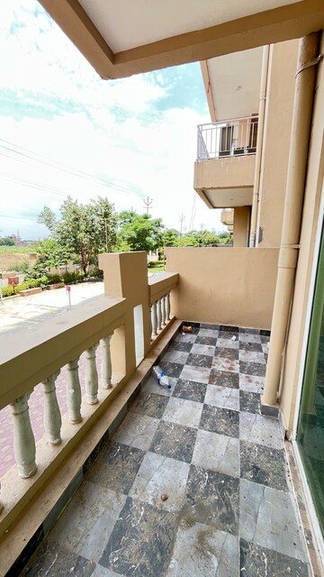 Balcony in 1 RK Apartment at Migsun Roof, Raj Nagar Extension – for Rent