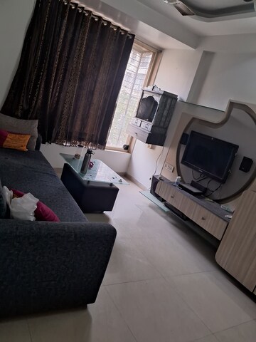 Living Room in 1 BHK Apartment at Mahape – for Rent