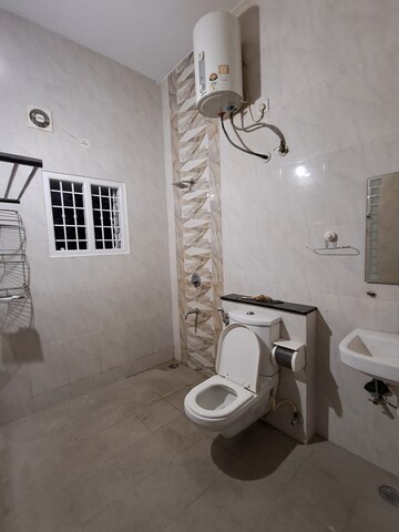 Bathroom in 3 BHK Builder Floor at Hsr Layout – for Rent