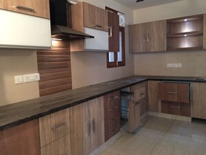 Kitchen in 3 BHK Apartment at East Of Kailash – for Rent