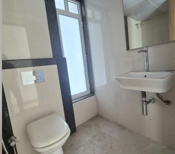 Bathroom in 2 BHK Apartment at Courtyard by Narang Realty and The Wadhwa Group, Pokhran Road No Two – for Rent