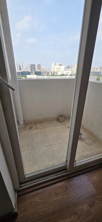 Balcony in 3 BHK Apartment at Amrapali Riverview, Amrapali Leisure Valley – for Rent