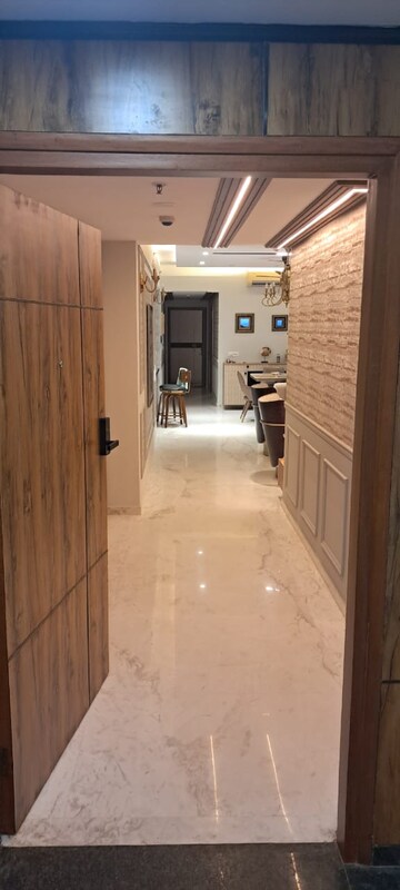 Building Lobby in 4 BHK Apartment at Tata Primanti-Tower Residences, Dhani – for Sale