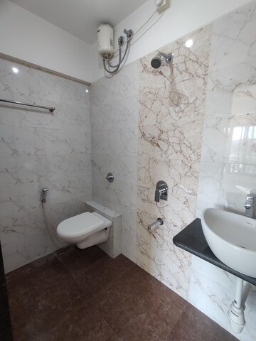 Bathroom in 2 BHK Apartment at Mathew Mansion, Ic Colony – for Rent