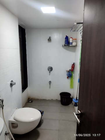 Bathroom in 1 BHK Apartment at Kavya Hill View CHS, Anand Nagar – for Rent