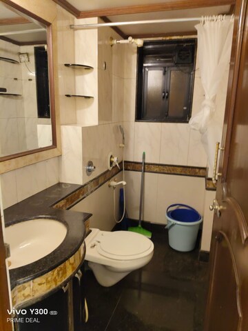 Bathroom in 2.5 BHK Apartment at Khar West – for Rent
