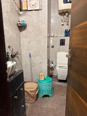 Bathroom in 3 BHK Builder Floor at Uttam Nagar – for Sale
