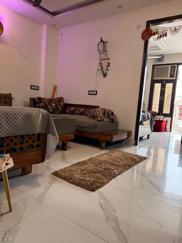 Living Room in 3 BHK Builder Floor at Uttam Nagar – for Sale