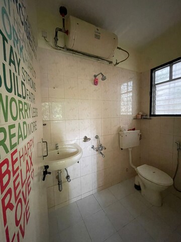 Bathroom in 2 BHK Apartment at Kothrud – for Rent