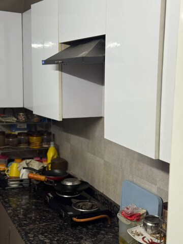 Kitchen in 3 BHK Builder Floor at Greater Kailash I – for Rent