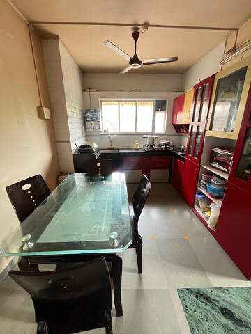 Kitchen in 3 BHK Apartment at Vanaz Corner, Kothrud – for Rent