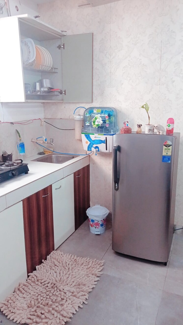 Kitchen, greater kailash i 1 Bedroom 1000 Sq.Ft. Builder Floor In Greater Kailash I Delhi 8923637