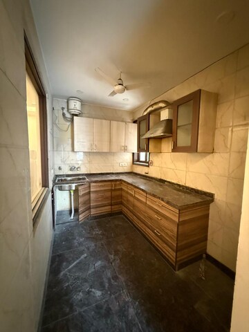Kitchen in 3 BHK Builder Floor at Kalkaji – for Rent
