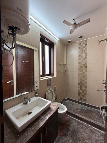 Bedroom in 3 BHK Builder Floor at Kalkaji – for Rent