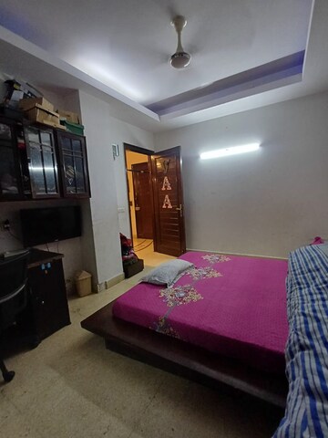 Bedroom in 2 BHK Builder Floor at Nehru Enclave – for Rent