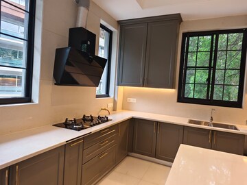 Kitchen in 3 BHK Builder Floor at Defence Colony – for Rent