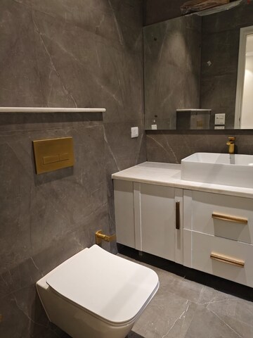 Bathroom in 3 BHK Builder Floor at Defence Colony – for Rent