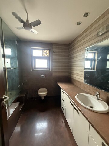 Bathroom in 6 BHK Builder Floor at Nehru Enclave – for Sale