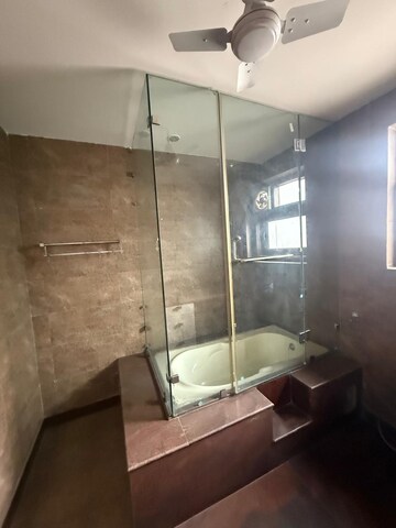 Bathroom in 6 BHK Builder Floor at Nehru Enclave – for Sale
