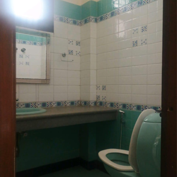 Attached Bathroom in 3 BHK Villa at Greenwoods Society, Omega I Greater Noida – for Rent