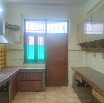 Kitchen in 3 BHK Villa at Greenwoods Society, Omega I Greater Noida – for Rent