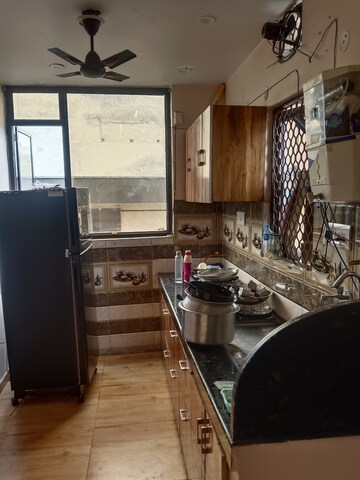 Kitchen in 1 RK Apartment at Bihari Colony – for Rent