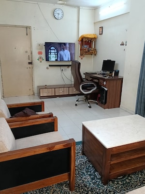 Living Room in 1 BHK Apartment at Kalyan West – for Sale