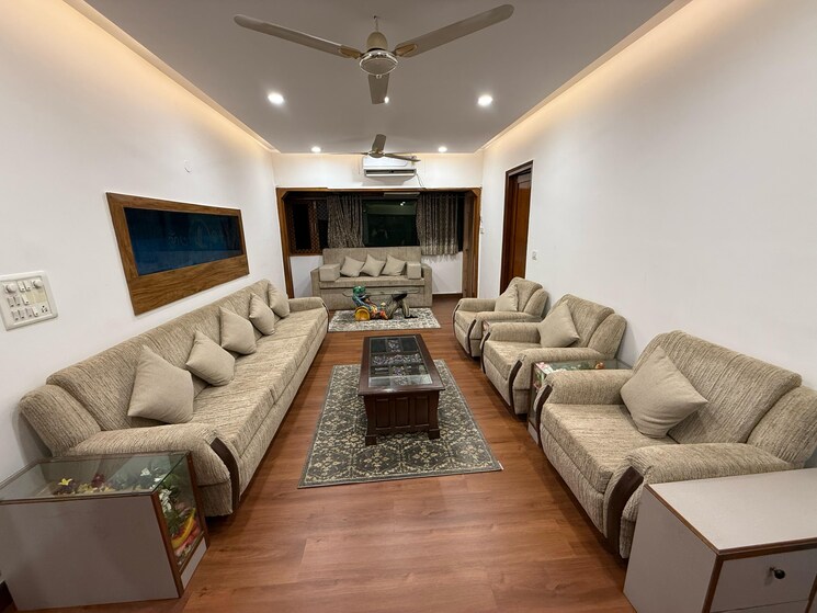Living Room, greater kailash i 3 Bedroom 1800 Sq.Ft. Builder Floor In Greater Kailash I Delhi 8923743