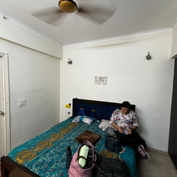 Bedroom in 3 BHK Apartment at Gaur Atulyam, Omicron I Greater Noida – for Rent
