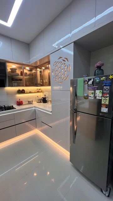 Kitchen in 3 BHK Apartment at Rohan Upavan, Hennur – for Rent