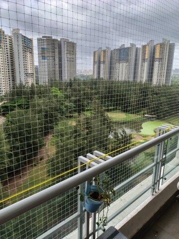 Balcony in 2 BHK Builder Floor at Paranjape Blue Ridge, Hinjewadi – for Rent