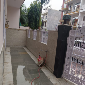 Balcony in 2 BHK Builder Floor at Delta Ii Greater Noida – for Rent