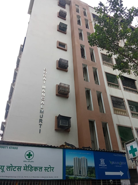 1 BHK 575 Sq.Ft. Apartment in Gorai Mangalmurti CHSL