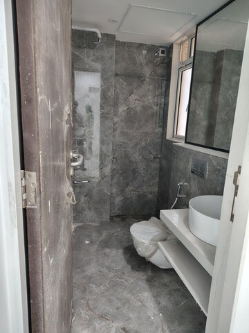 Bathroom in 3 BHK Apartment at Nahar Amaryllis Towers and Plaza, Chandivali – for Rent