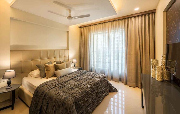 Bedroom, konark-krish-2 3 Bedroom 1395 Sq.Ft. Apartment In Keshav Nagar Pune 8920442