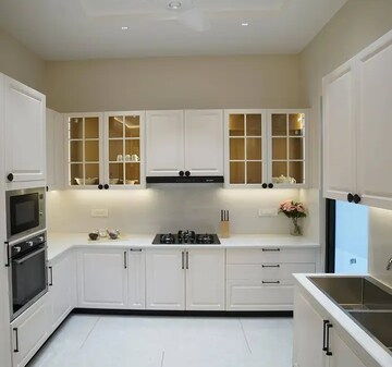 Kitchen in 3 BHK Apartment at Vip Road – for Rent