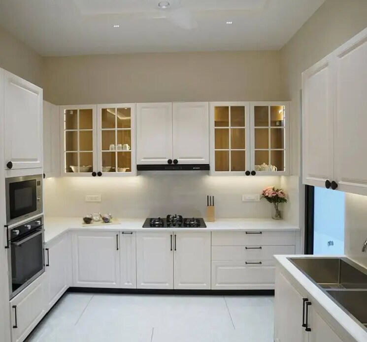 Kitchen, vip road 3 Bedroom 1800 Sq.Ft. Apartment In Vip Road Zirakpur 8923871