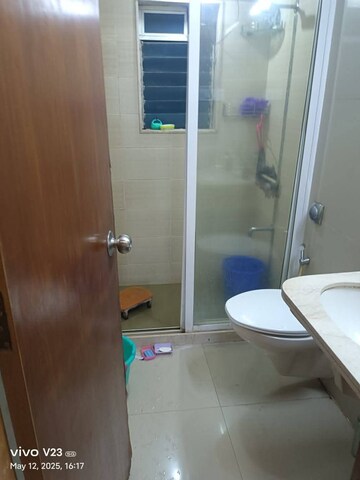 Bathroom in 2 BHK Apartment at Dosti Flamingos, Parel – for Rent