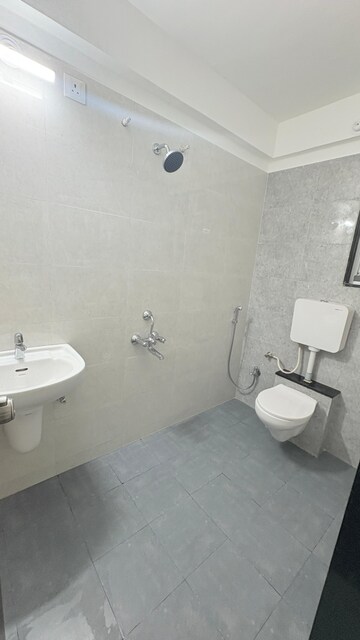 Bathroom in 1 BHK Apartment at GK Royal Hills, Ravet – for Rent