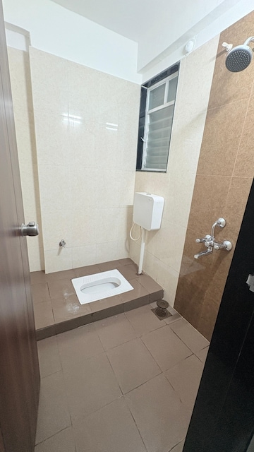 Bathroom in 1 BHK Apartment at GK Royal Hills, Ravet – for Rent